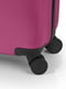 Середня пластикова валіза рожевого кольору | 6766600 | фото 6