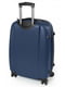 Середня пластикова валіза синього кольору | 6766601 | фото 2