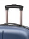Середня пластикова валіза синього кольору | 6766601 | фото 3
