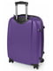 Середня пластикова валіза фіолетового кольору | 6766602 | фото 2