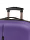 Середня пластикова валіза фіолетового кольору | 6766602 | фото 3