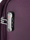 Велика текстильна валіза фіолетового кольору | 6766613 | фото 3