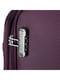 Середня текстильна валіза фіолетового кольору | 6766622 | фото 3