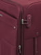 Велика текстильна валіза бордового кольору | 6766624 | фото 3