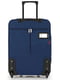 Мала текстильна валіза синього кольору | 6766646 | фото 2
