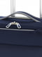 Мала текстильна валіза синього кольору | 6766651 | фото 3