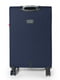 Середня текстильна валіза синього кольору | 6766655 | фото 2