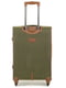 Середня текстильна валіза зеленого кольору | 6766663 | фото 2