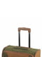 Середня текстильна валіза зеленого кольору | 6766663 | фото 4