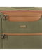 Середня текстильна валіза зеленого кольору | 6766663 | фото 5