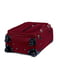 Велика тканинна валіза бордового кольору на 4-х колесах | 6766758 | фото 3