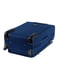 Тканинна валіза середнього розміру темно-синя на 2-х колесах | 6766760 | фото 3