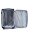 Велика тканинна валіза темно-синього  кольору на 4-х колесах | 6766762 | фото 6
