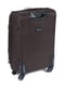 Велика тканинна валіза коричневого кольору на 4-х колесах | 6766816 | фото 2