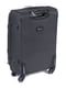 Велика тканинна валіза сірого кольору на 4-х колесах | 6766817 | фото 2