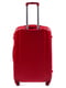 Середня червона дорожня валіза на 4-х колесах з розширенням (62 л) | 6766901 | фото 3