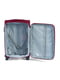 Велика тканинна валіза  бордового кольору на 4-х колесах | 6766932 | фото 6