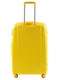 Велика жовта дорожня валіза на 4-х колесах з розширенням (86 л) | 6766937
