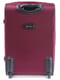 Тканинна валіза середнього розміру бордового кольору на 2-х колесах | 6766950 | фото 2