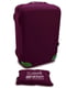 Чохол на валізу баклажанного кольору (45-55 см) | 6766991