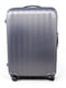 Велика пластикова валіза сріблястого кольору | 6766998 | фото 2