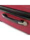 Середня пластикова валіза бордового кольору | 6767005 | фото 3