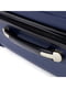 Середня пластикова валіза синього кольору | 6767006 | фото 3