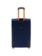 Велика тканинна валіза темно-синього кольору на 2-х колесах | 6767024 | фото 3