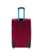 Велика тканинна валіза  бордового кольору на 2-х колесах | 6767025 | фото 3