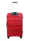 Велика пластикова валіза червоного кольору | 6767090 | фото 3