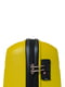 Мала пластикова валіза жовтого кольору | 6767092 | фото 4