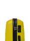 Середня пластикова валіза жовтого кольору | 6767096 | фото 5