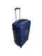 Велика пластикова валіза синього кольору | 6767101 | фото 2