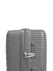 Велика пластикова валіза сірого кольору | 6767102 | фото 6