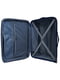 Середня пластикова валіза синього кольору | 6767108 | фото 9