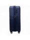 Велика пластикова валіза синього кольору | 6767110 | фото 3