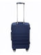 Середня пластикова валіза синього кольору | 6767114 | фото 2