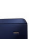 Середня пластикова валіза синього кольору | 6767114 | фото 5