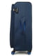 Мала текстильна валіза синього кольору | 6767116 | фото 3