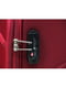 Середня текстильна валіза бордового кольору | 6767118 | фото 7