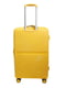 Велика пластикова валіза жовтого кольору | 6767165 | фото 2