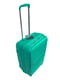 Середня пластикова валіза бірюзового кольору | 6767170 | фото 2