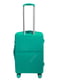 Середня пластикова валіза бірюзового кольору | 6767170 | фото 5