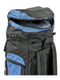 Рюкзак туристичний каркасний 60+10 л нижній вхід синій | 6767186 | фото 3