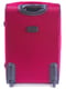 Велика тканинна валіза червоного кольору на 2-х колесах | 6767204 | фото 2