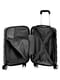 Середня пластикова валіза чорного кольору | 6767209 | фото 5