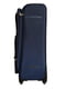 Середня текстильна валіза синього кольору | 6767210 | фото 2