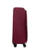 Велика текстильна валіза бордового кольору | 6767233 | фото 2