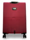Велика текстильна валіза бордового кольору | 6767233 | фото 4