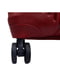Середня пластикова валіза бордового кольору | 6767260 | фото 7